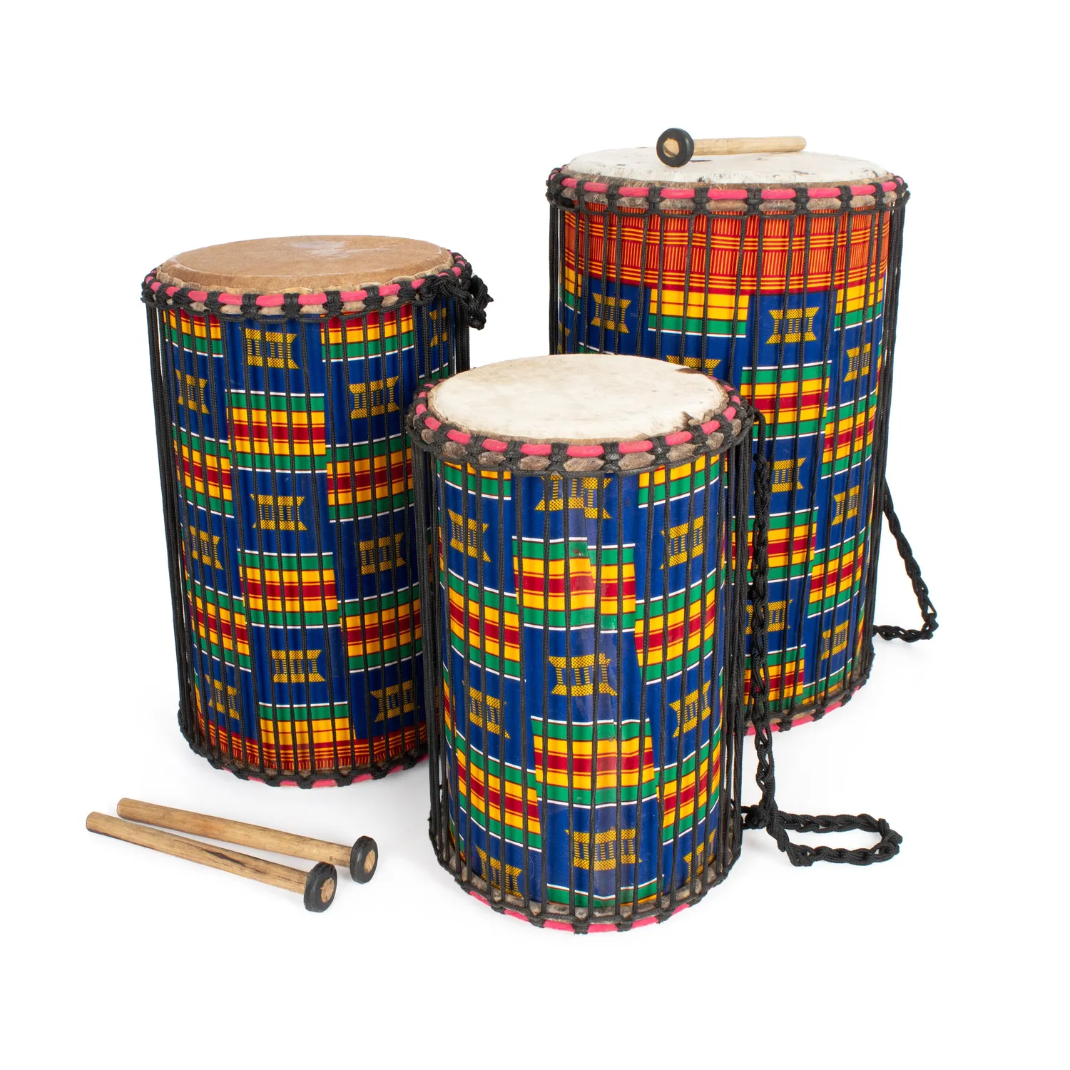 Percussion Plus Honestly Made dundun set 3-delig medium hout