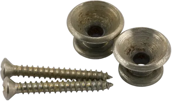 Fender Road Worn strapknoppen staal set 2 stuks
