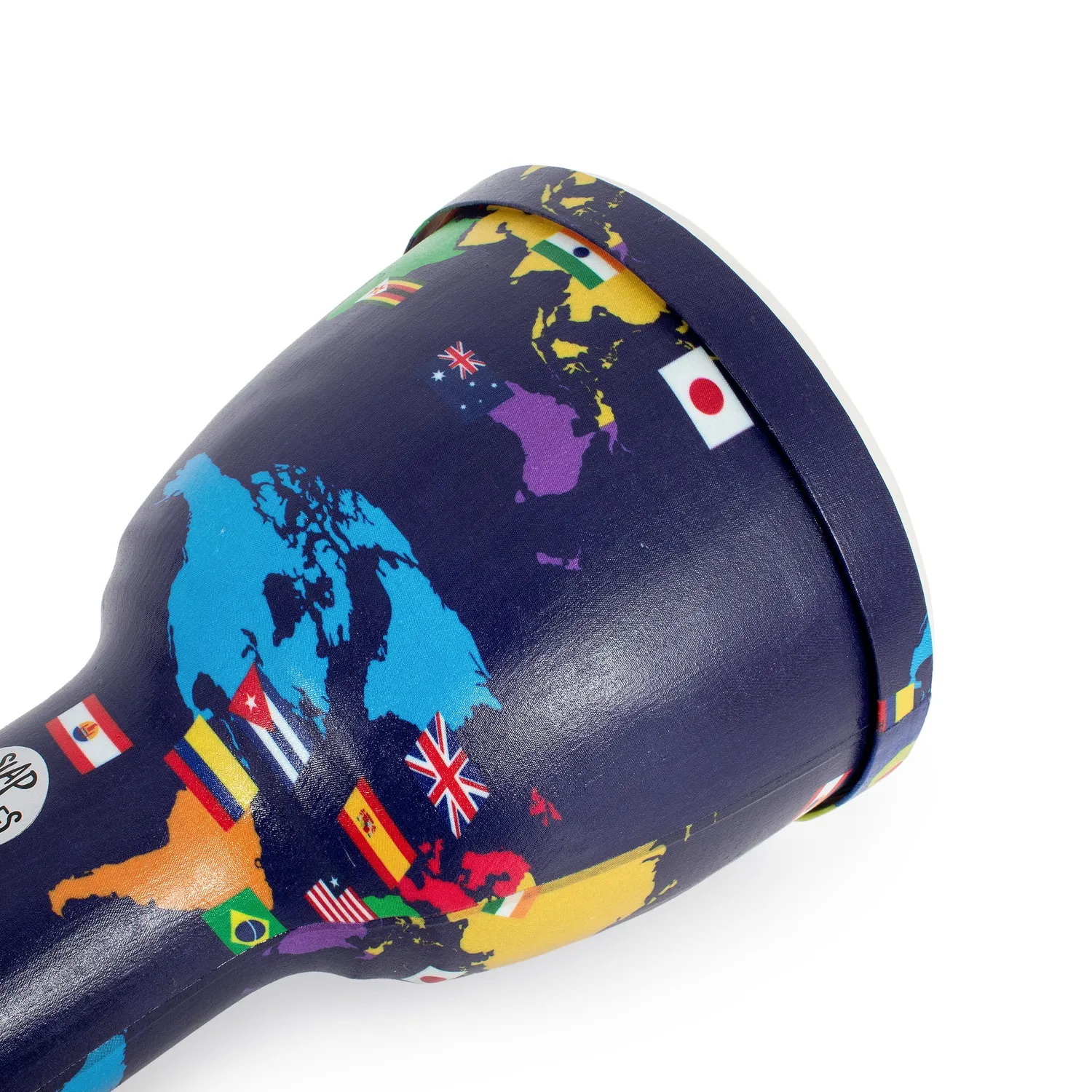 Percussion Plus World Slap djembe set 4 stuks voorgestemd