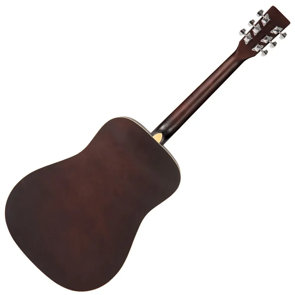Encore dreadnought akoestische gitaar set full size beginners