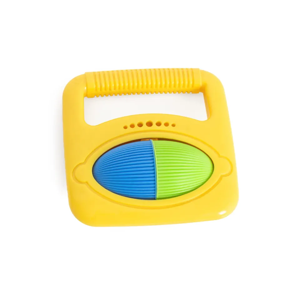 Rhythm Pals rammelaar geel voor baby en peuter