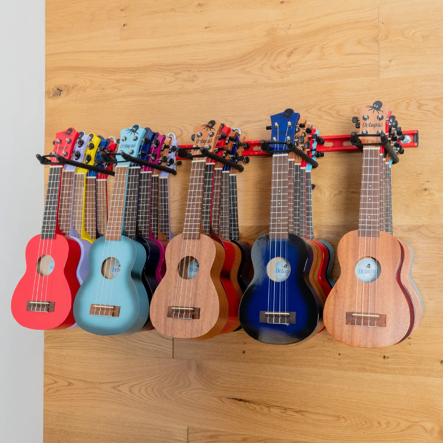 Chamberlain Music ukulele wandrek zwart voor 25 stuks