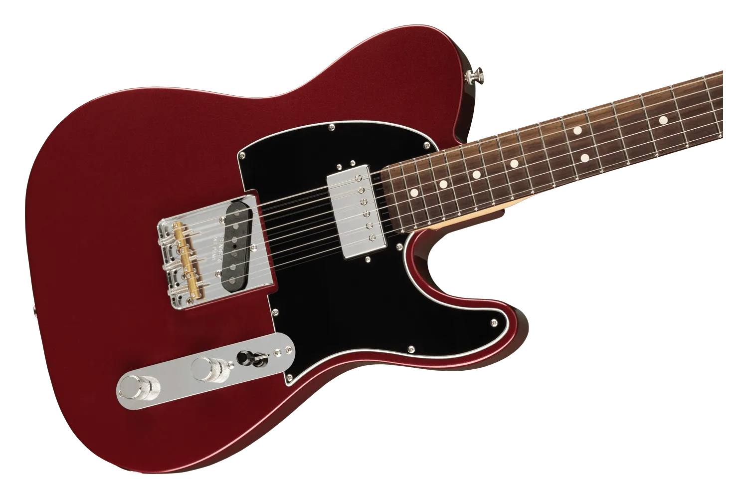 Fender American Performer Telecaster Hum elektrische gitaar Aubergine