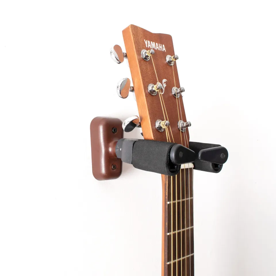 Musisca gitaar muurhanger wand donkerbruin