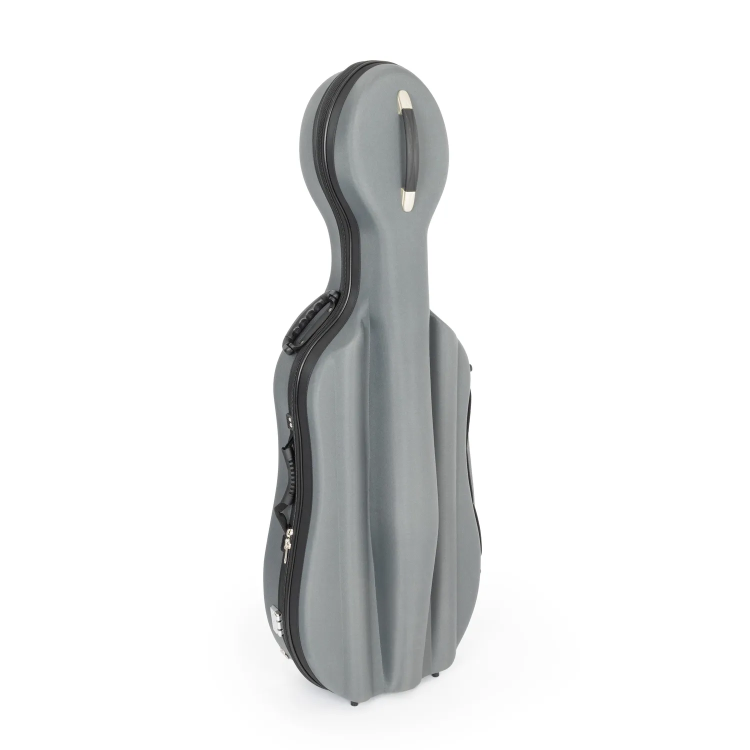 Sonix 45VC cellokoffer 4/4 grijs EVA met wielen