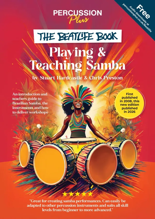 Beatlife Samba lesboek Playing Teaching 2026 editie