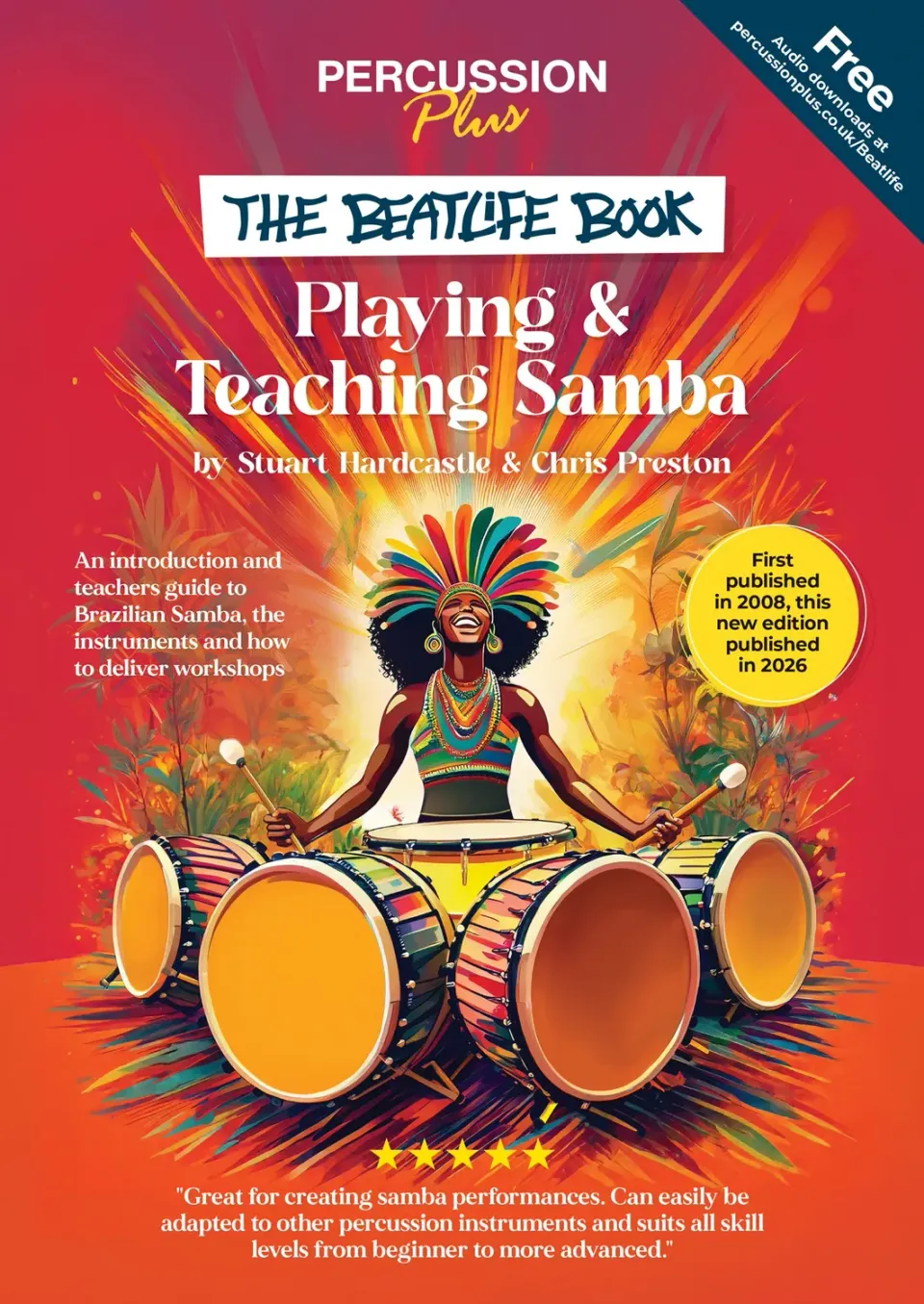 Beatlife Samba lesboek Playing Teaching 2026 editie