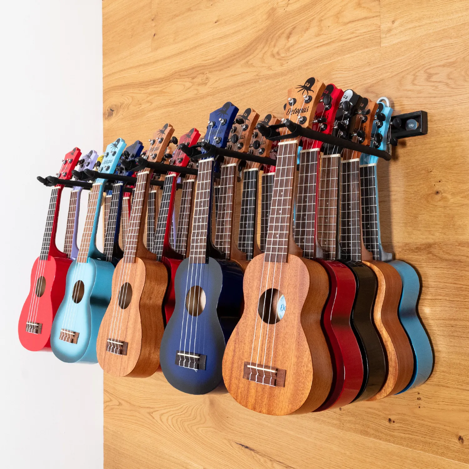 Chamberlain Music ukulele wandrek zwart voor 25 stuks