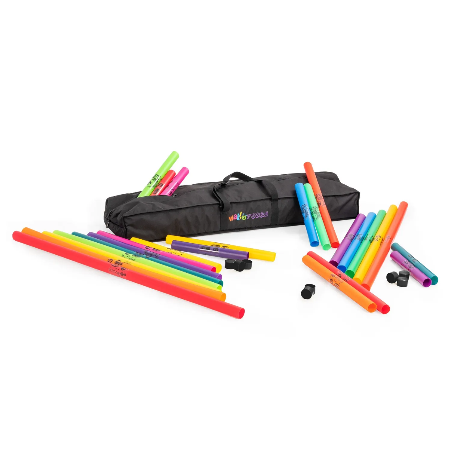 Wak-a-Tubes classroom pack 25 spelers 2 octaven met tas