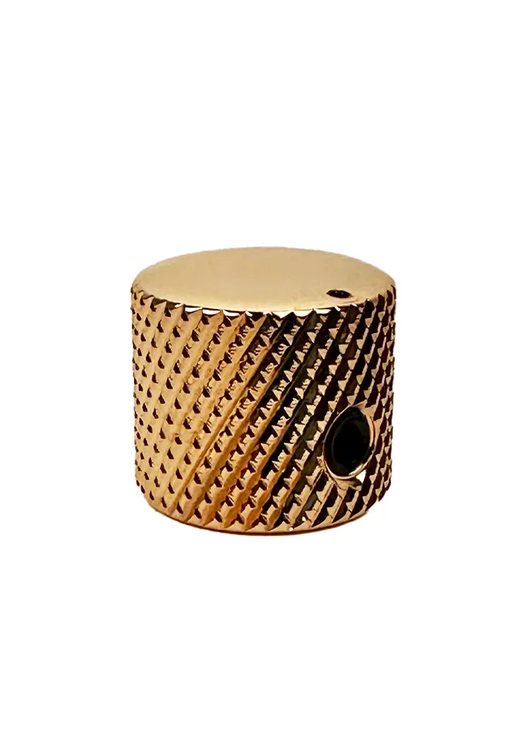 Fodera Metal Bass Knob knop zwart Standard