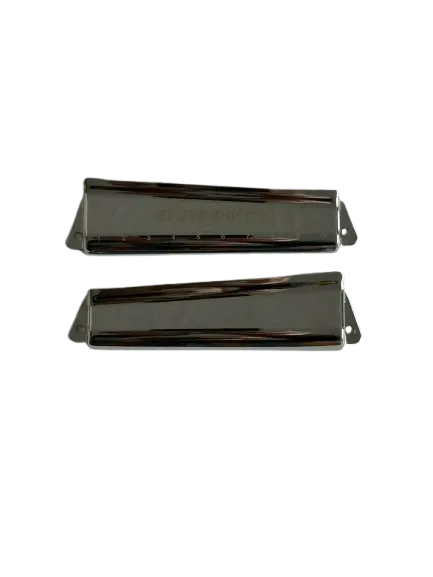 Bushman Blues Shifter coverplaten mondharmonica staal