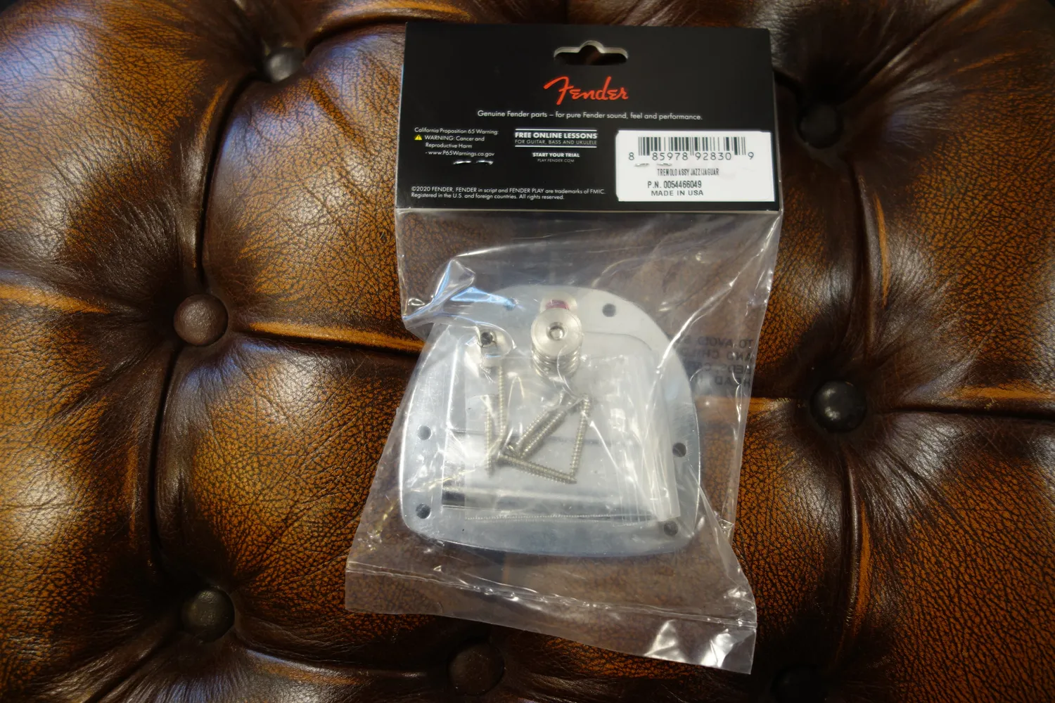 Fender American Vintage Jaguar Jazzmaster tremolo unit nikkel