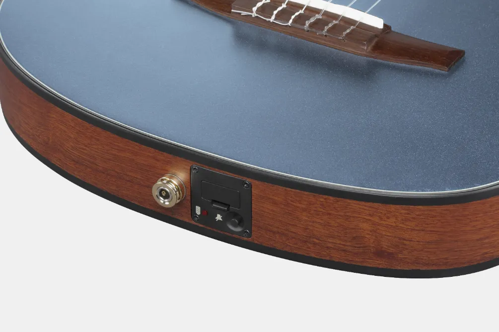 Ibanez FRH FRH10NIBF nylon gitaar thinline bruin