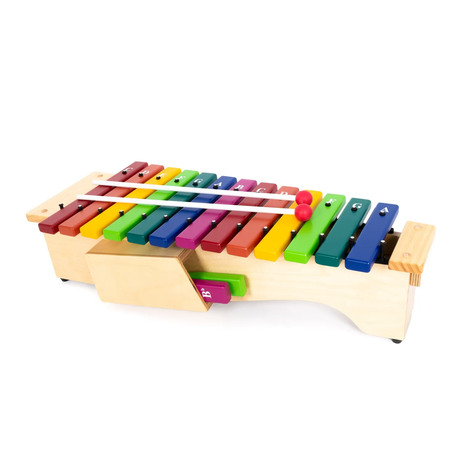 Percussion Plus Harmony sopraan xylofoon gekleurd padauk