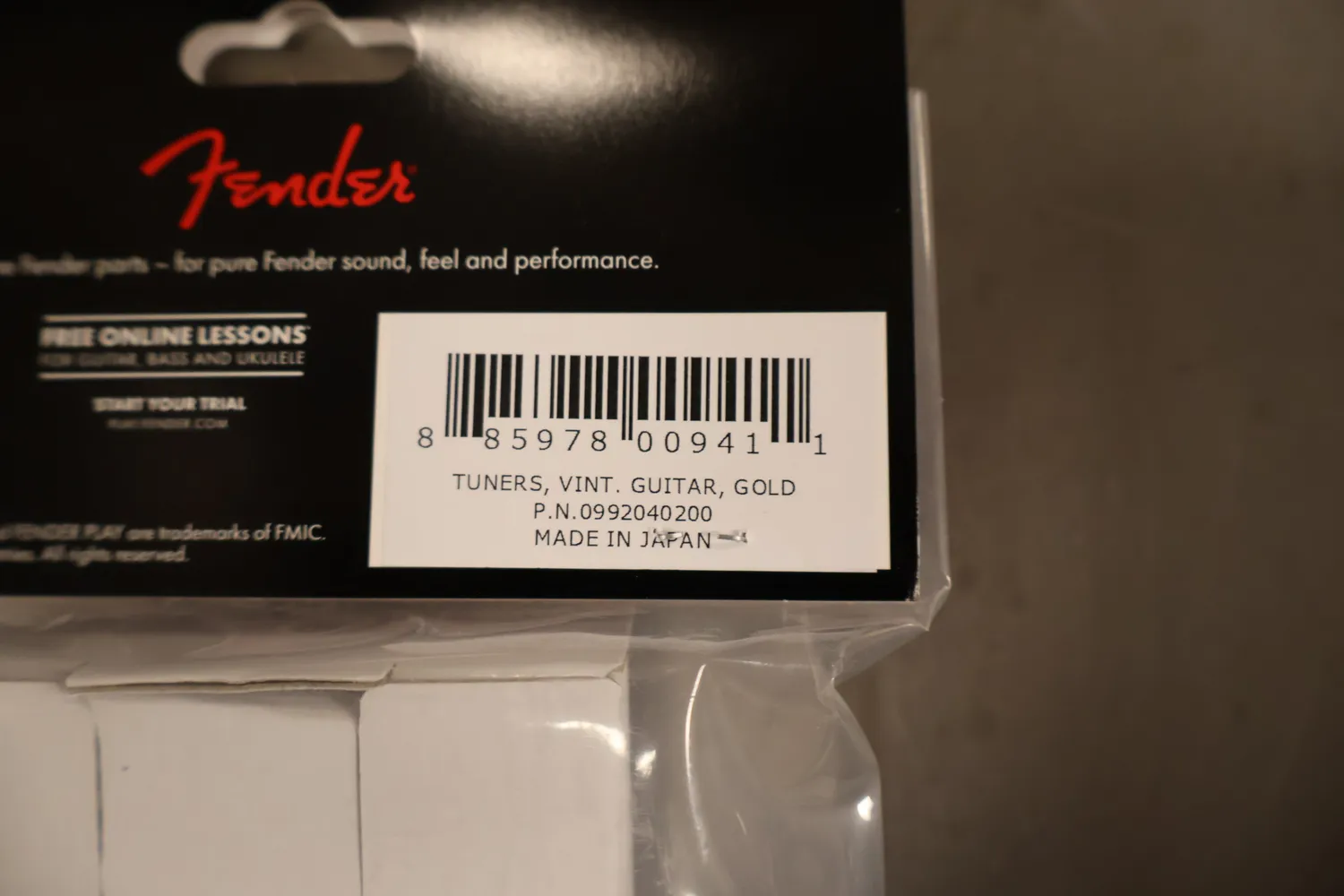 Fender American Vintage stemmechanieken goud 6-delig 15:1