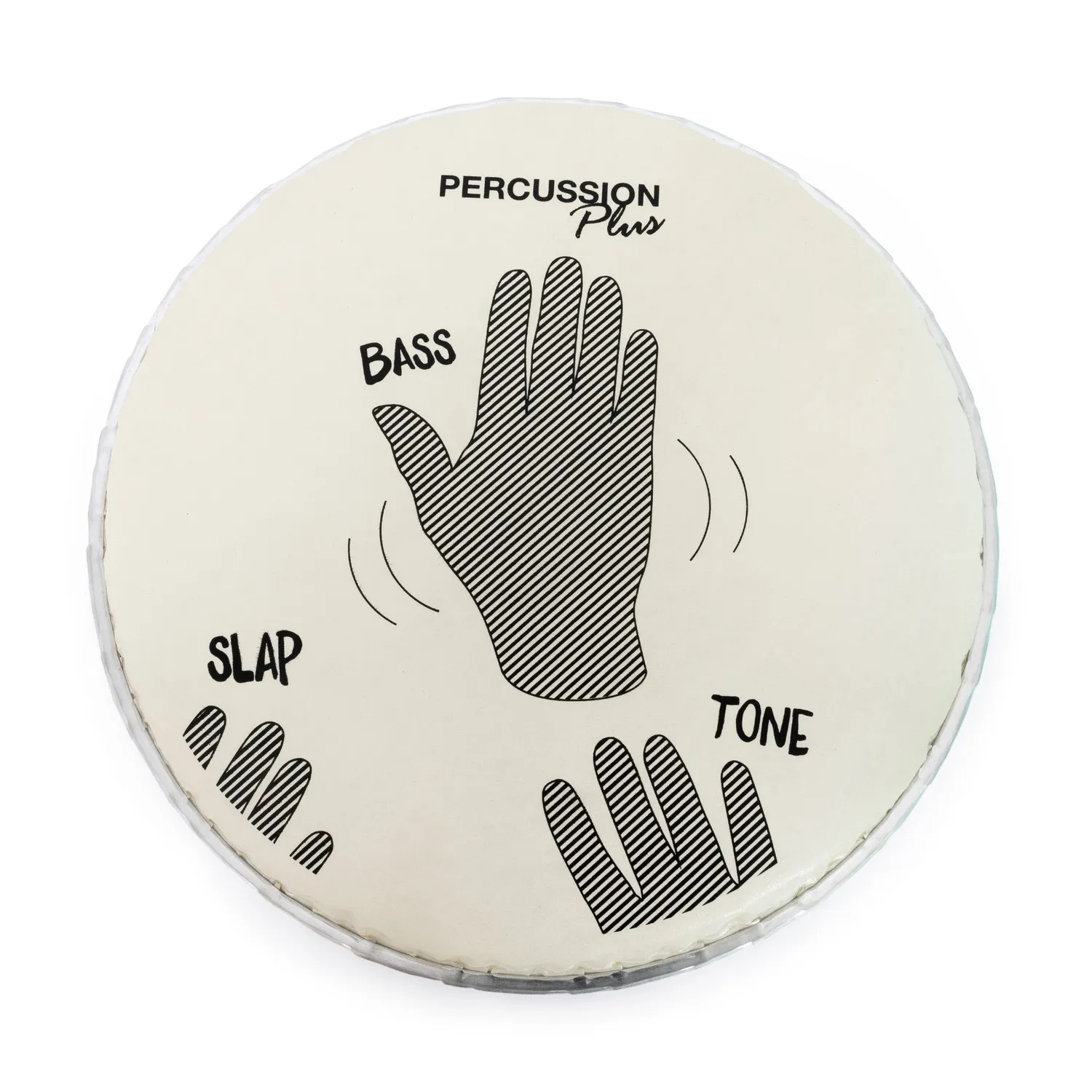Percussion Plus Slap Djembe drumvel synthetisch met speelwijzer