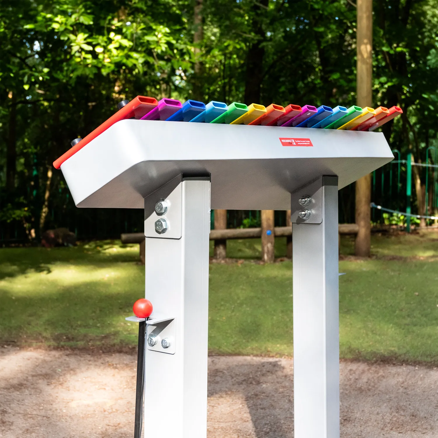Percussion Plus xylofoon buiten 15 tonen regenboog