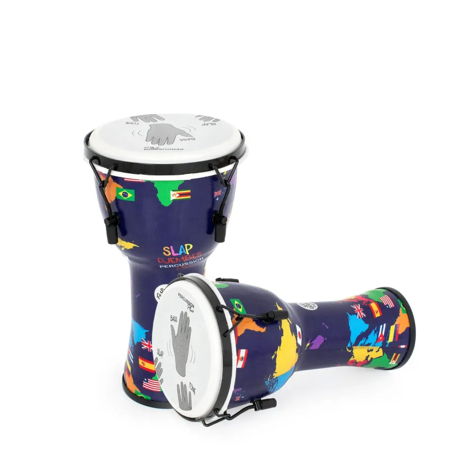 Percussion Plus World Slap djembe mechanisch gestemd 10 inch