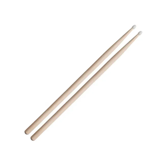 Percussion Plus 7A drumstokken nylon tip licht