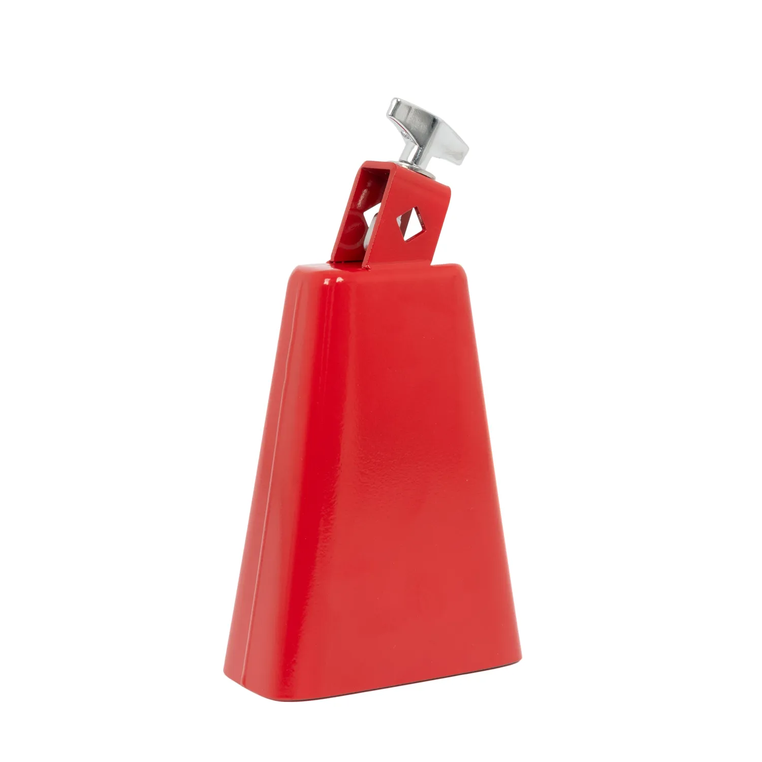Percussion Plus Cowbell Rood Metaal 6 inch Koebel