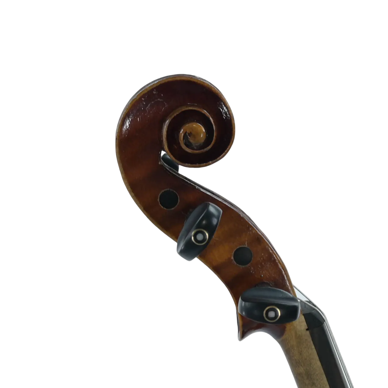 Maestro Duits viool 4/4 getekende vlamming pre-owned