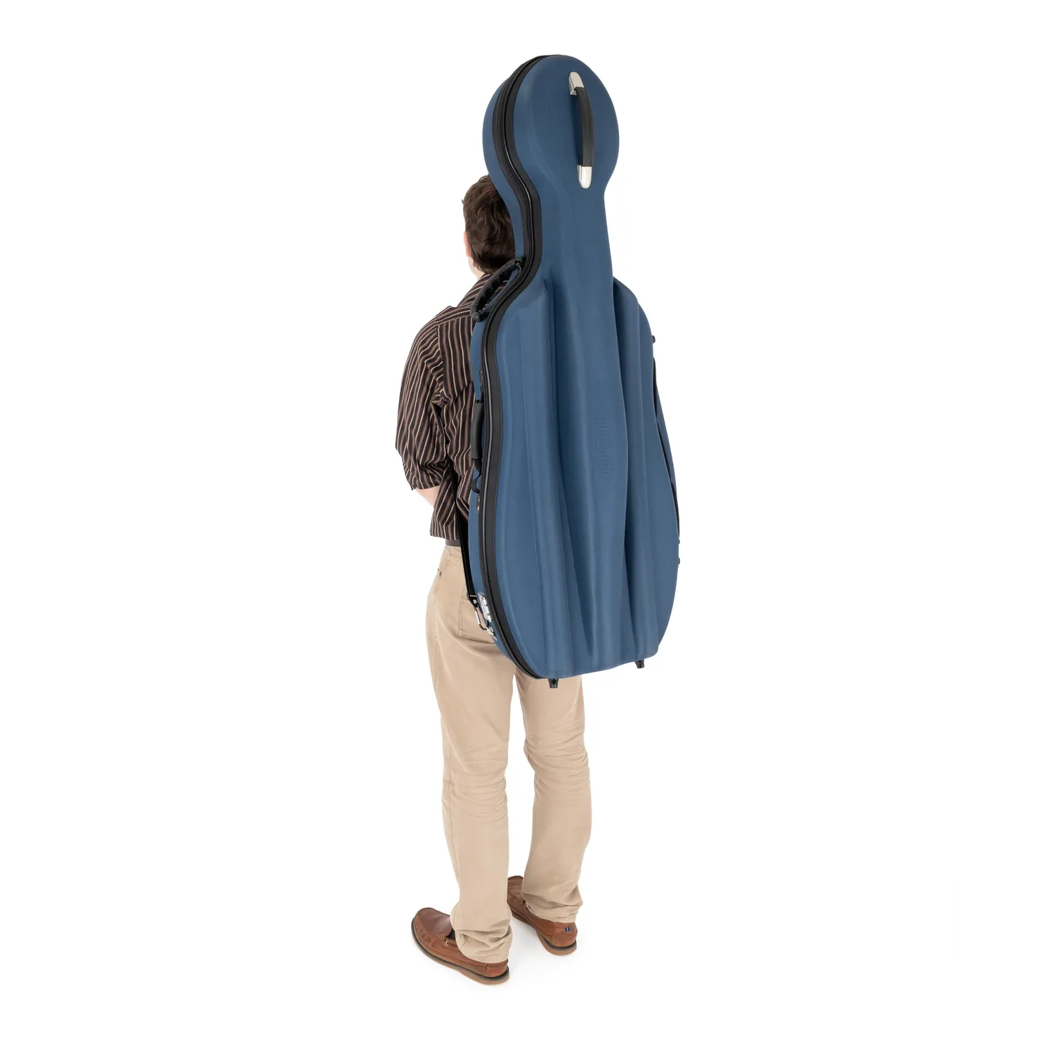Sonix 45VC cellokoffer 4/4 blauw met wielen