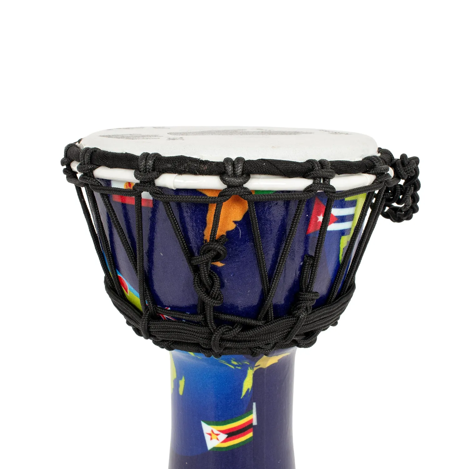 Percussion Plus World Slap djembeset 15 stuks touwgestemd