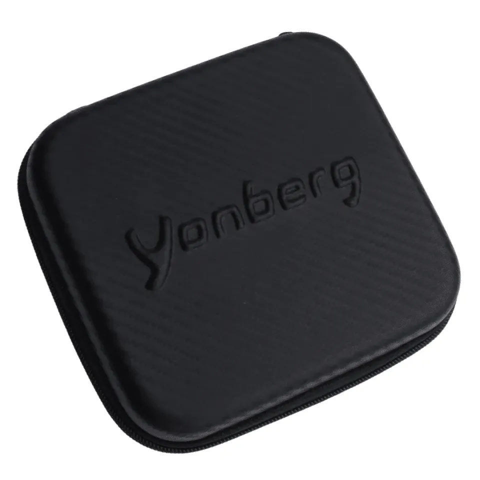 Yonberg mondharmonica koffer 3 stuks zwart