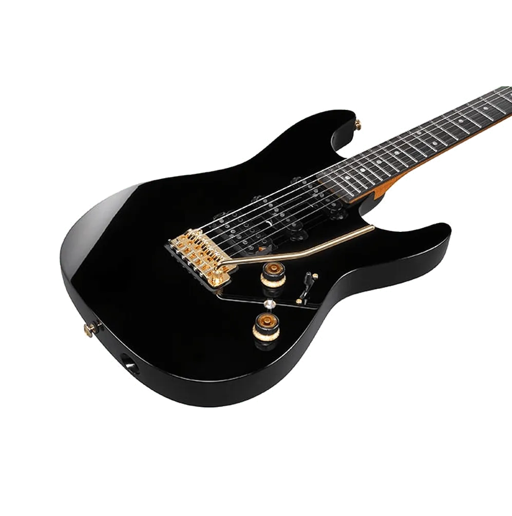 Ibanez AZ26P1 AZ Premium elektrische gitaar Black vast