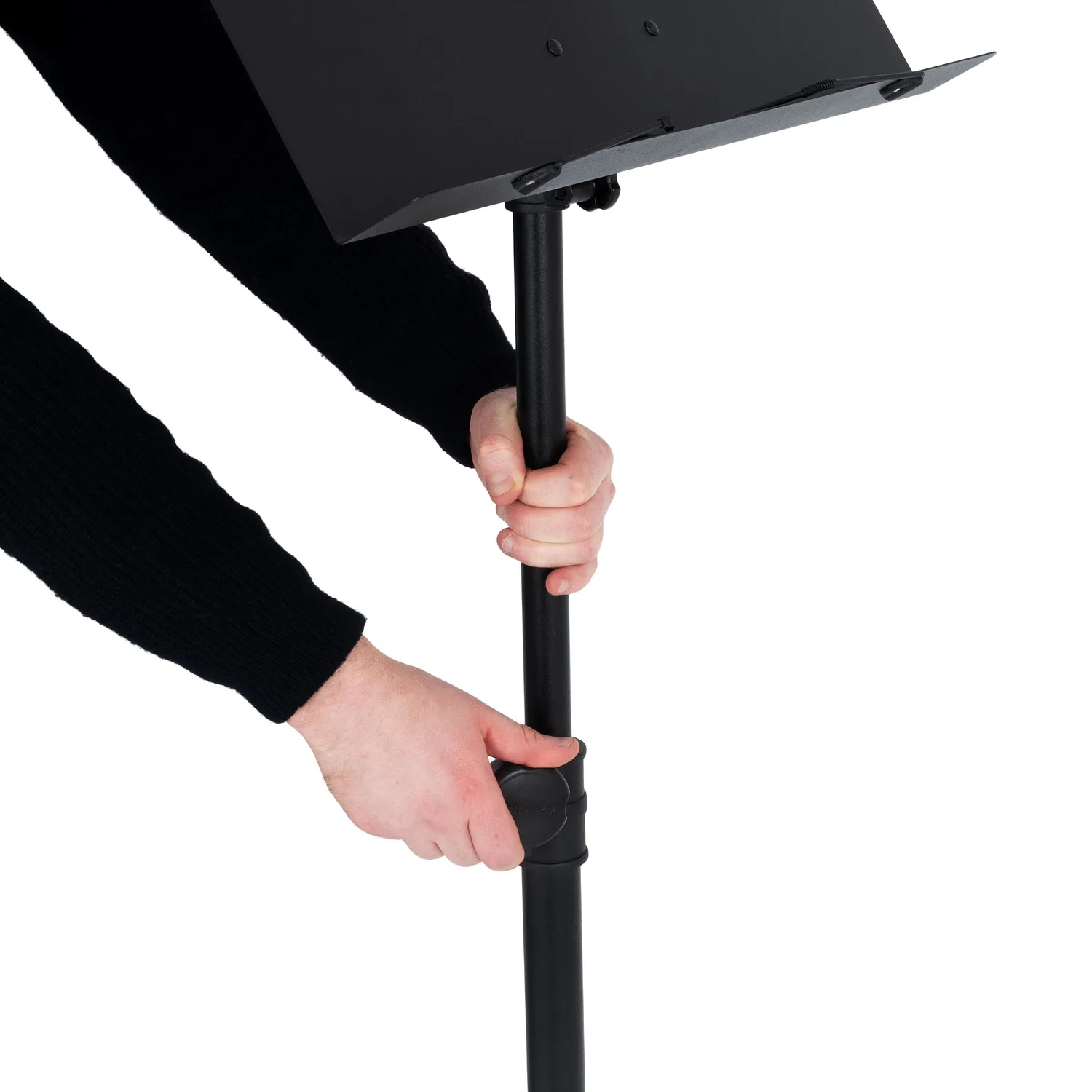 Lawrence Easy-Adjust orkest muziekstandaard zwart