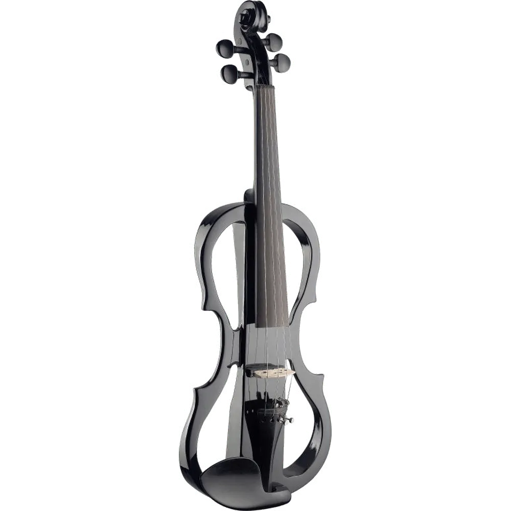 Stagg EVN X-4/4 elektrische viool zwart 4/4 set