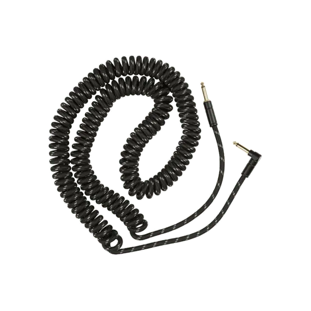 Fender Deluxe Coil Cable 9m instrumentkabel black tweed