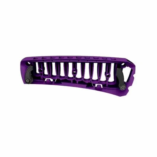 Yonberg mondharmonica kam gekleurd met draaiarmen
