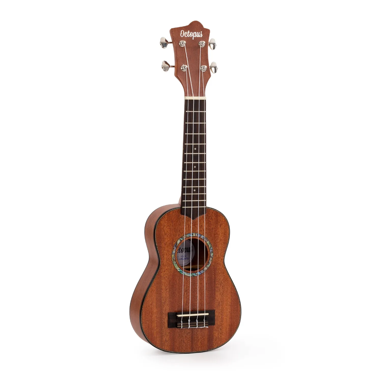Octopus All Solid sopraan ukelele mahonie