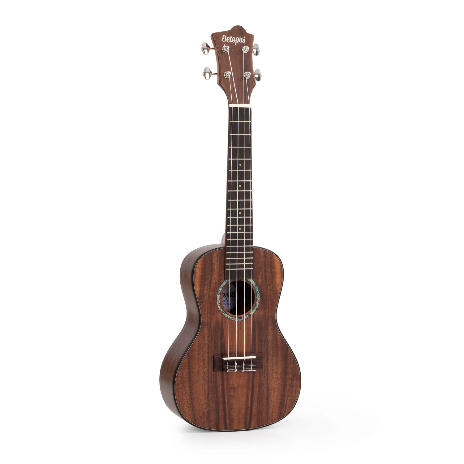 Octopus All Solid concert ukelele acacia massief