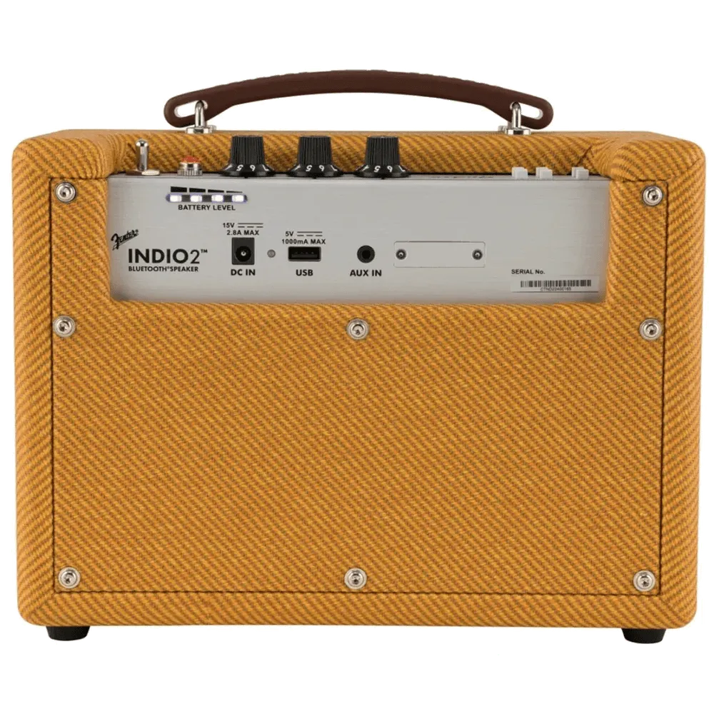 Fender Audio Indio 2 bluetooth speaker tweed