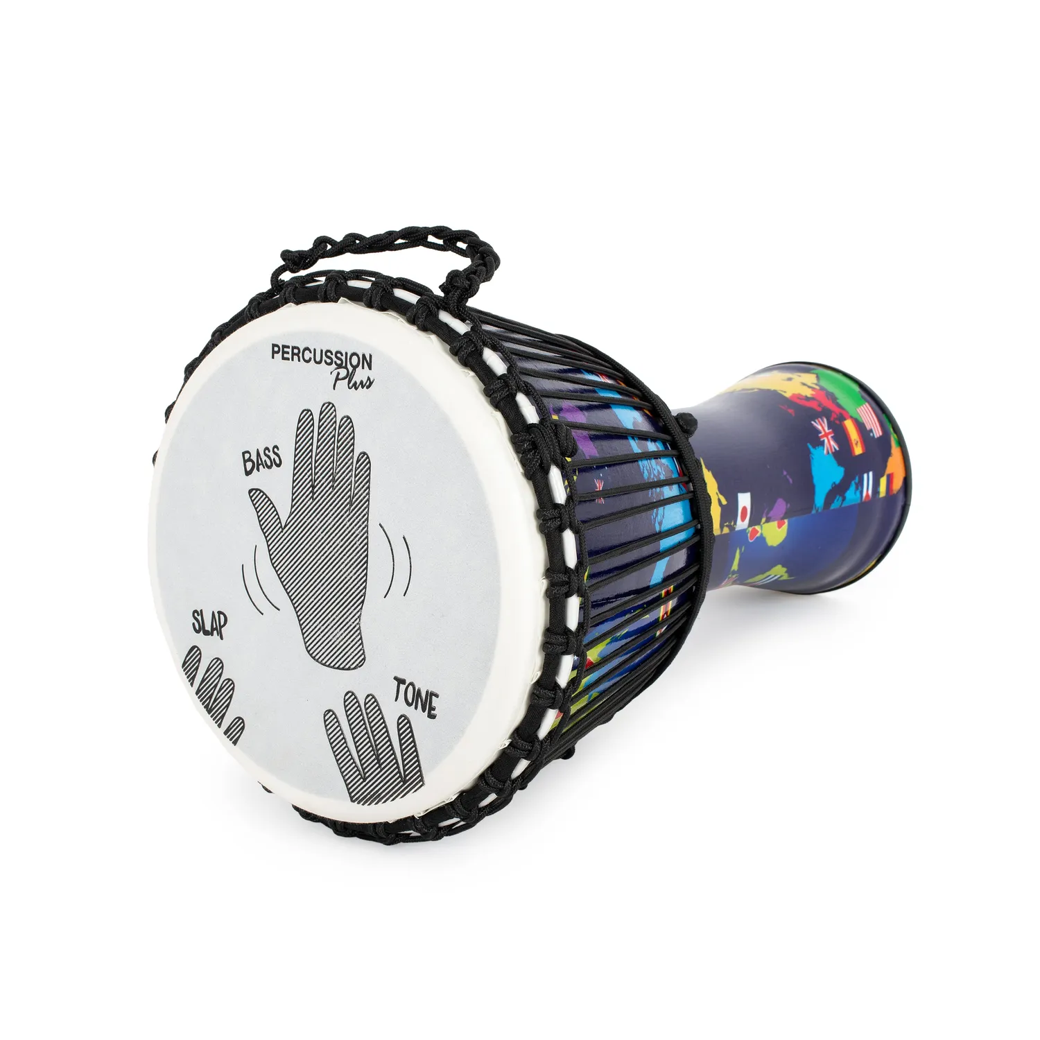 Percussion Plus World Slap djembé touwgestemd 10 inch