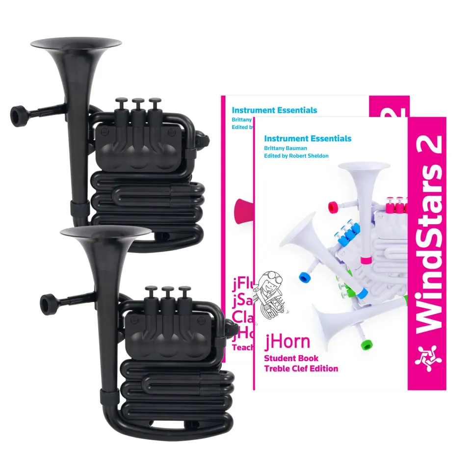 Nuvo WindStars jHorn blaasinstrument set van 4 C-stemming