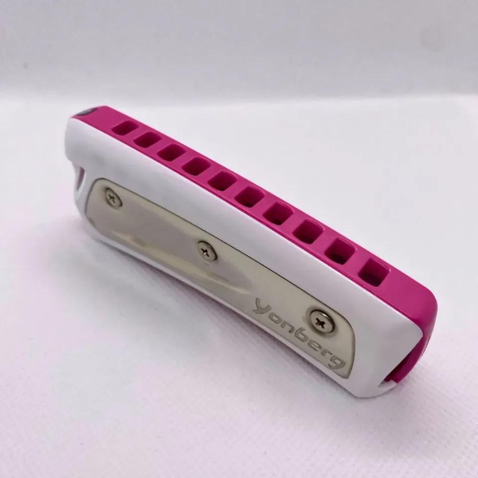 Yonberg Rainbow Wind mondharmonica rvs roze