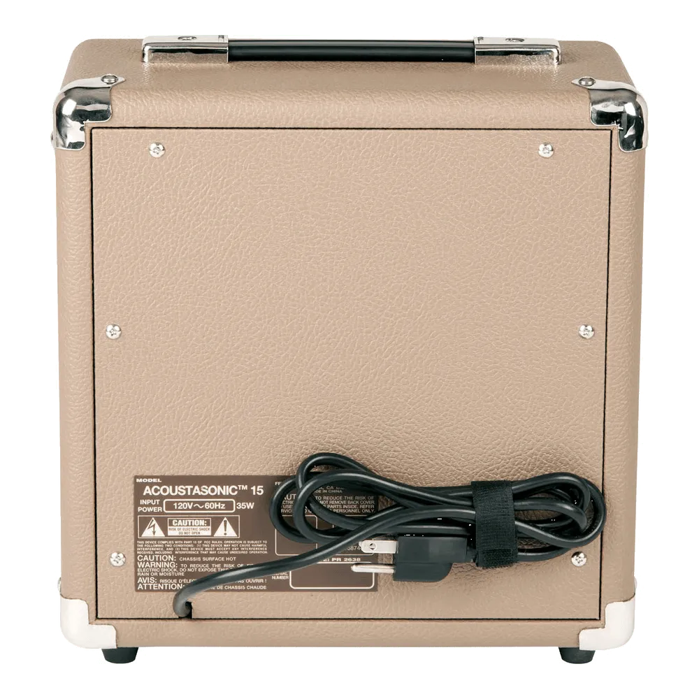 Fender Acoustasonic 15 versterker akoestisch 15W