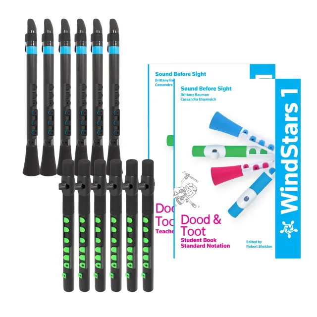 Nuvo WindStars 1 Dood Toot klassenset 24 stuks in C
