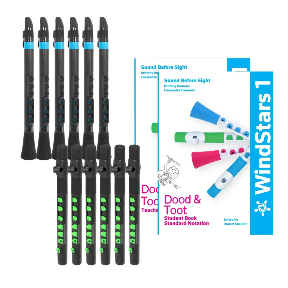 Nuvo WindStars 1 Dood Toot klassenset 24 stuks in C