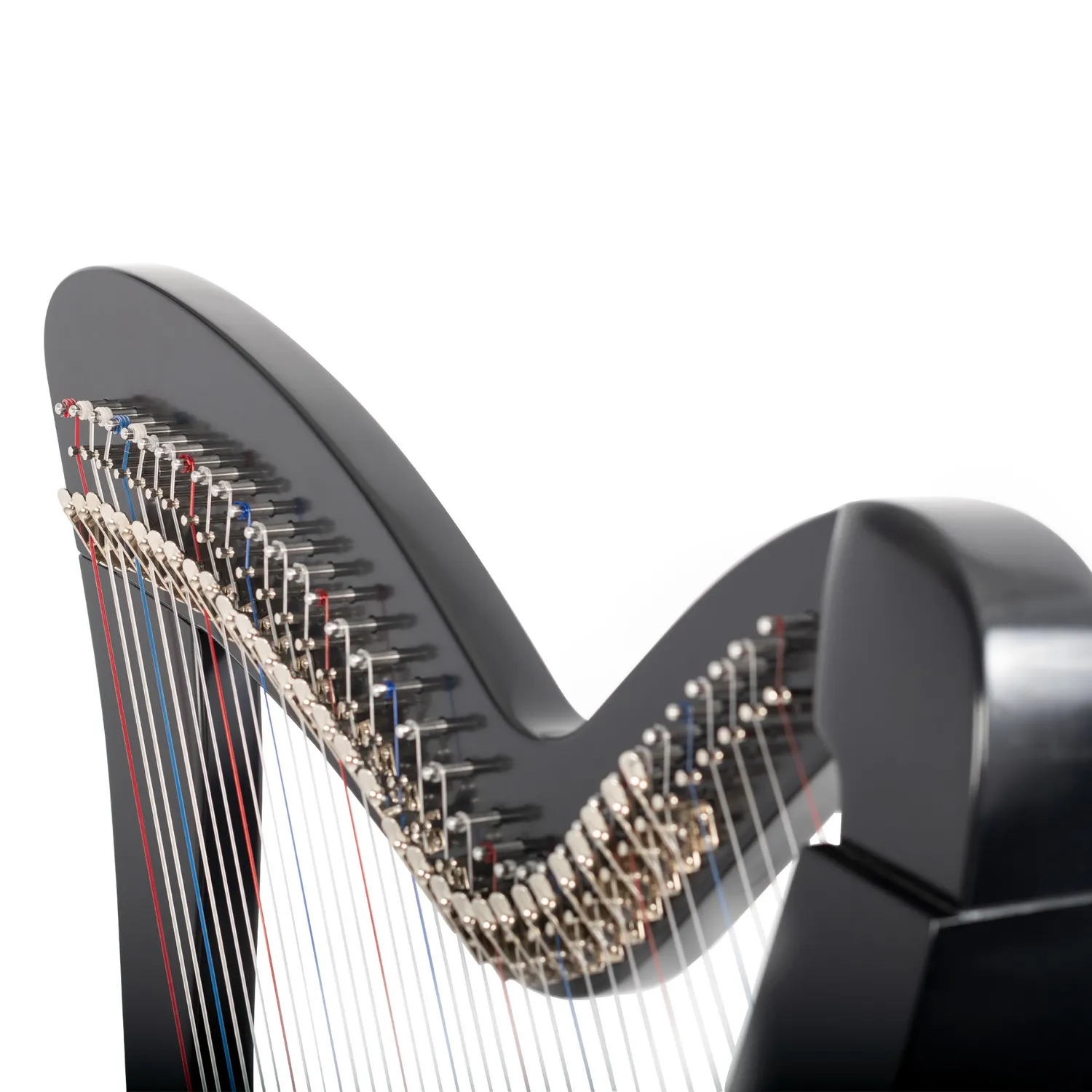 MMX Celtic harp 36 snaren zwart beukenhout
