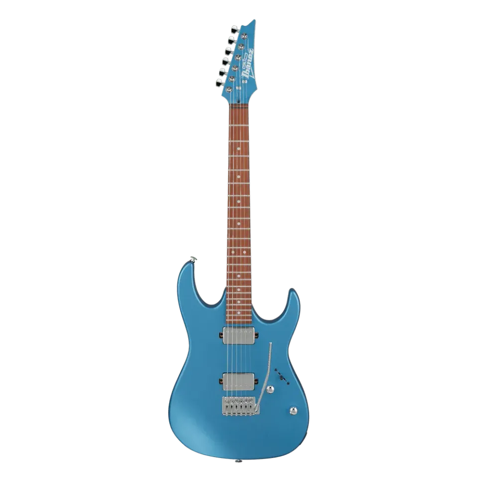 Ibanez GRX120SP elektrische gitaar Metallic Light Blue Matte