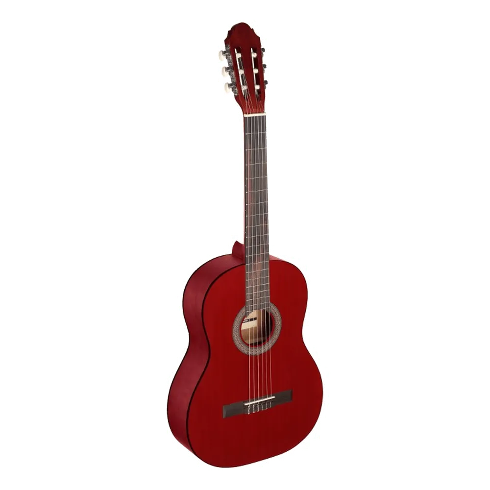 MAI Starter Series klassieke gitaar 4/4 rood starterset