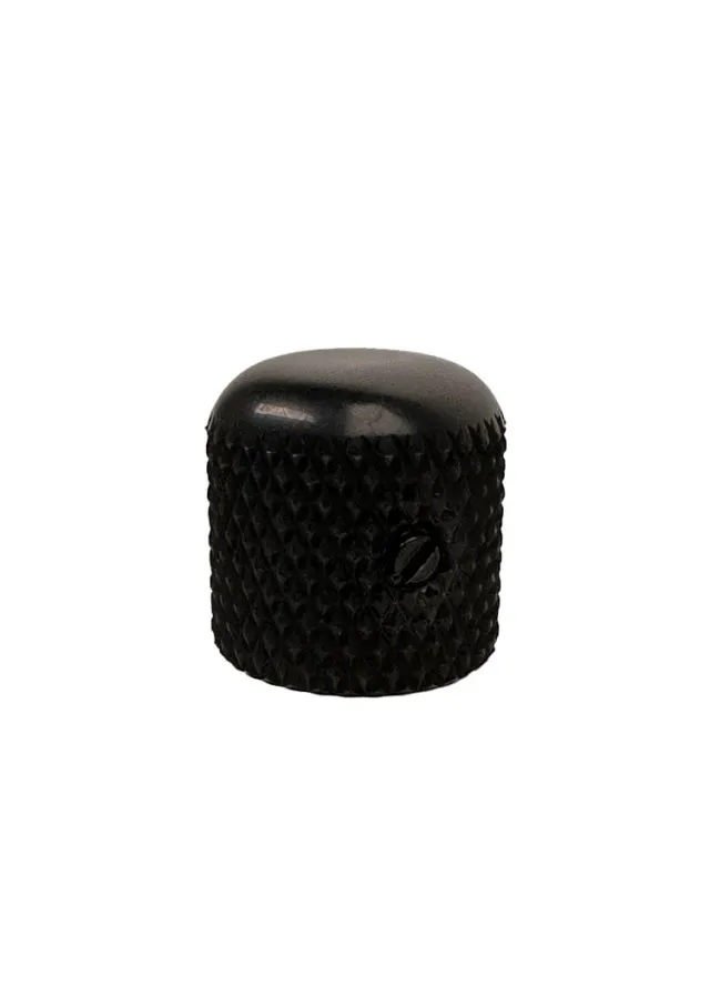 Fodera Dome Knob potmeterknop zwart P-Style