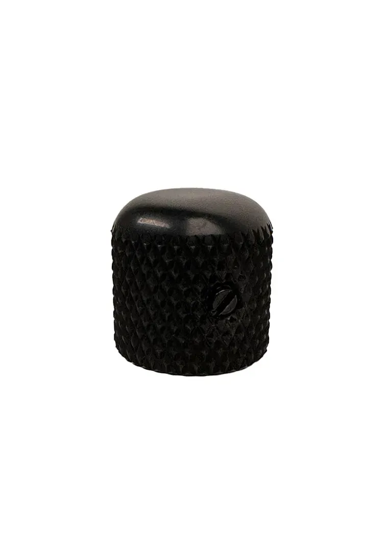 Fodera Dome Knob potmeterknop zwart P-Style