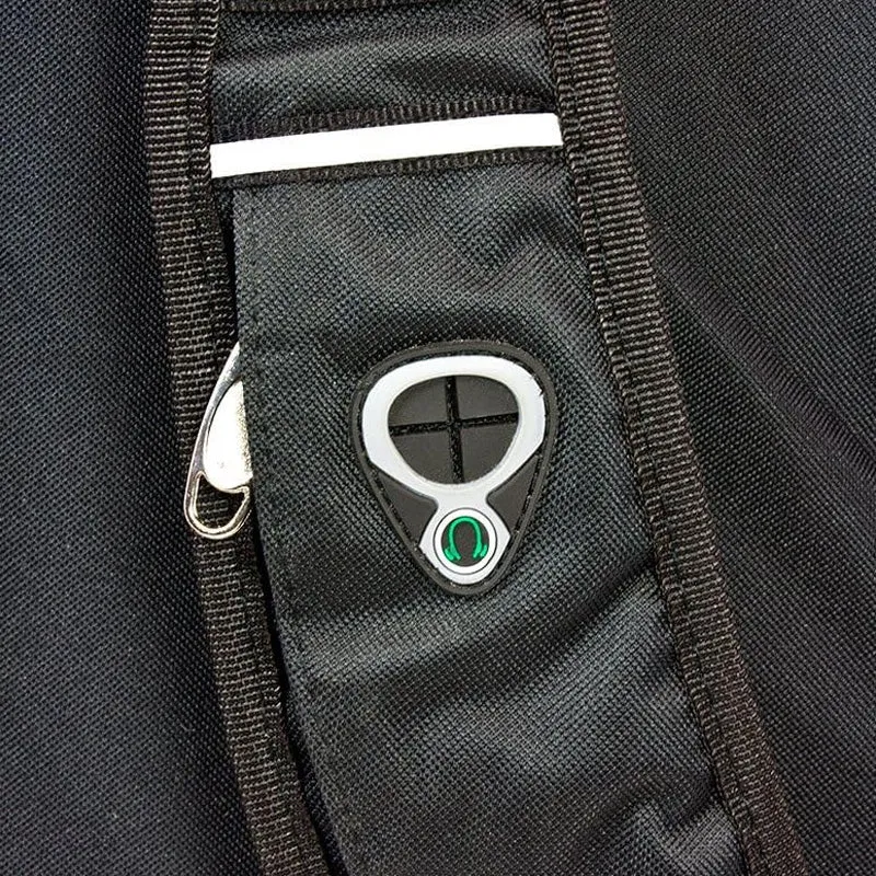 Klassieke gitaar gigbag 4/4 20mm gewatteerd zwart