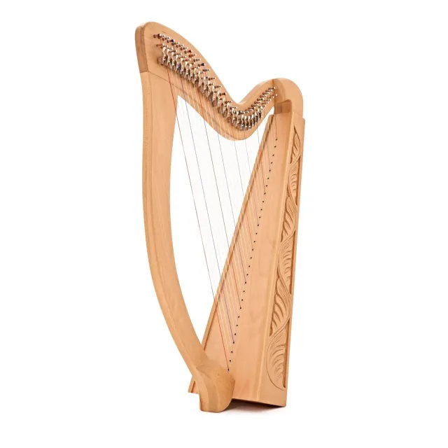 MMX Keltische harp 29 snaren naturel beuken