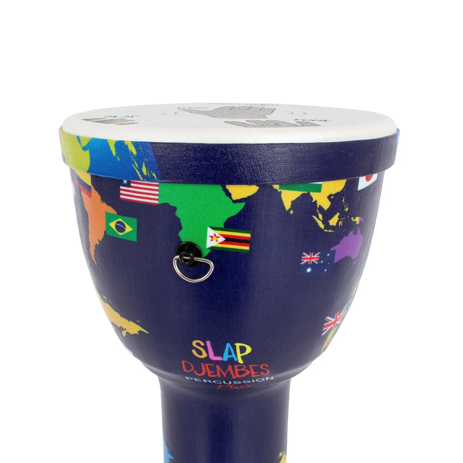 Percussion Plus Slap djembe set 15 stuks voorgestemd